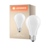 Ledvance Classic LED E27 Pera Filamento Ghiaccio 17W 2452lm - 827 Bianco Molto Caldo | Sostitua 150W