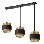 Ledvance Decor Hornet Luce Pendente Lineare Nero | Adatto per 3x E27