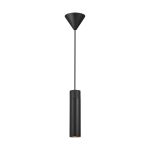 Nordlux Luce Pendente Tilo Metallo Nero | IP20 - Adatto per 1x GU10