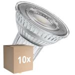 Confezione Multipack 10x Ledvance Faretti LED GU10 PAR16 2.4W 230lm 36D - 930 Luce Calda -  | Miglior Resa Cromatica - Dimmerabile - Sostitutiva 35W