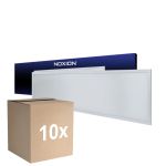 Confezione Multipack 10x Noxion Pannello A LED Delta Value V5 28W 3920lm - 830-840 CCT | 120x30cm - UGR<19 - Backlit
