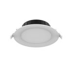 Noxion Downlight LED Hera Piatto Incasso Bianca 15W 1500lm 80D - 827-830-840 CCT | 168mm - Ritaglio 144mm