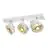 SLV Kalu Faretti Aluminium Bianca Il Giro | Adatto per 3x GU10 (AR111) 