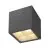 SLV Cube Aluminium Antracite 15W 2200lm - 827-830 CCT | Dimmerabile