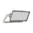 Ledvance Proiettore LED Max Radial 25 Aluminium Grigio 600W 92300lm 25D - 740 Bianco Freddo | IP66 - Simmetrico