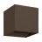 Eglo Luce Da Parete Calpi 3 Aluminium Arrugginito Up & Down 2.8W 420lm - 830 Luce Calda -  | IP54