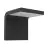 Eglo Luce Da Parete Spiante Solar Nero 6W 800lm - 840 Bianco Freddo | IP65 - Sensore Di Movimento