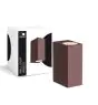 D'Lite Luce Da Parete Vrebos Arrugginito Up & Down| Adatto per 2x GU10 